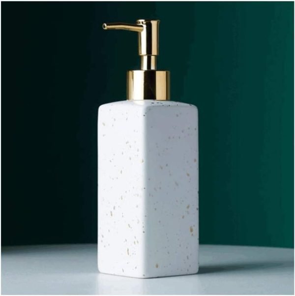 Square Space Design Durable Handwash Bottle for Wash Basin | Soap Dispenser for Kitchen (420ML)