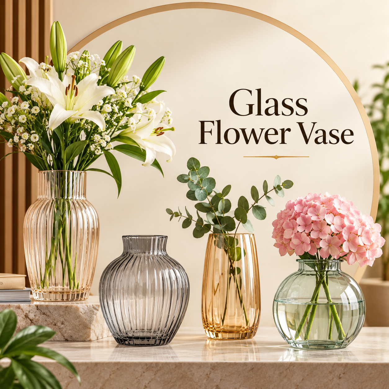 Glass Flower Vase